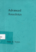 Advanced Anecdotes