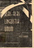 Asas-asas Linguistik Umum