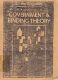 Introducing to Government and Binding Theory