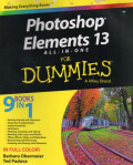 Photoshop Elements 13 All-In-One for Dummies