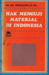 Hak Menguji Material di Indonesia