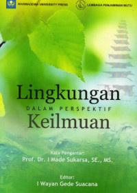 Lingkungan Dalam Perspektif Keilmuan