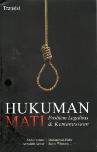 Jurnal Transisi Hukuman Mati Problem Legalitas & Kemanusiaan No.10