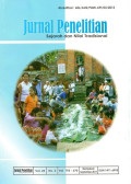 Jurnal Penelitian: Sejarah dan Nilai Tradisional Vol.24 No.2