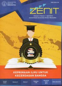 Zenit Vol.4 No.1: Keprimaan Ilmu untuk Kecerdasan Bangsa