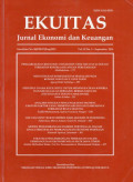 Ekuitas: Jurnal Ekonomi dan Keuangan Vol.18 No.3