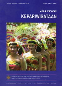 Jurnal Kepariwisataan Vol.14 No.2