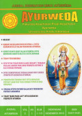 Jurnal KEsehatan Hindu Ayurweda Vol. 2 No.1: Ayurweda Fakultas Kesehatan Prodi Kesehatan Ayurweda Universitas Hindu Indonesia