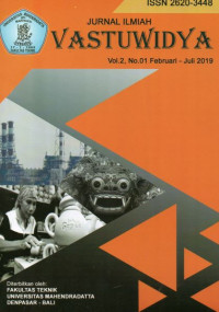 Jurnal Ilmiah Vastuwidya Vol.2 No.1