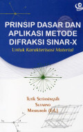 Prinsip Dasar dan Aplikasi Metode Difraksi Sinar-X: Untuk Karakterisasi Material