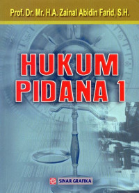 Hukum Pidana 1