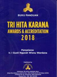 Tri Hita Karana Awards & Accreditation 2018: Buku Pandun