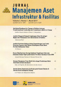 Jurnal Manajemen Aset Infrastruktur & Fasilitas Vol.3 No.1