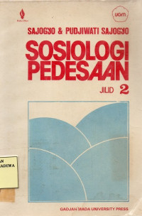 Sosiologi Pedesaan Jilid 2