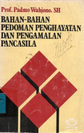 Bahan-Bahan Pedoman Penghayatan dan Pengamalan Pancasila