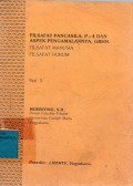 Filsafat Pancasila, P-4 Dan Aspek pengamalannya, GBHN. : Filsafat Manusia Filsafat Hukum Seri 3