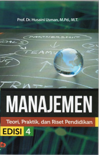 Manajemen : Teori, Praktik, dan Riset Pendidikan