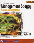 Introduction To Management Science (Edisi 8) : Sains Management