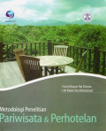 Metodologi Penelitian Pariwisata & Perhotelan