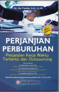 Perjanjian Perburuhan: Perjanjian Kerja Waktu Tertentu dan Outsourcing