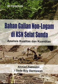 Bahan Galian Non-Logam di KSN Selat Sunda: Analis Kualitas dan Kuantitas