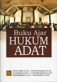 Buku Ajar Hukum Adat