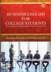 Business English for College Students: Task-based Language Learning with Integration of Digital Tools and 4C's Skills