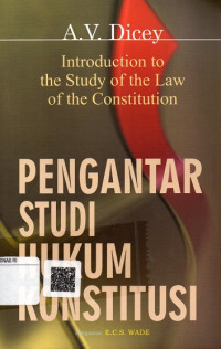 Pengantar Studi Hukum Konstitusi