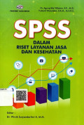 SPSS dalam Riset Layanan Jasa dan Kesehatan