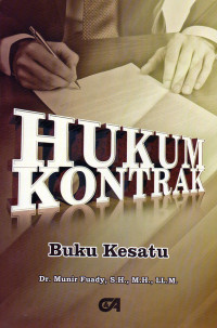 Hukum Kontrak (Buku Kesatu)