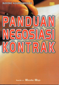 Panduan Negosiasi Kontrak