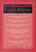 Legal Review Vol.2 No.1