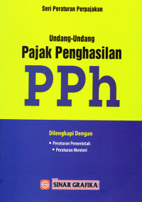 Undang-Undang Pajak Penghasilan PPh