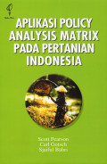 Aplikasi Policy Analysis Matrix Pada Pertanian Indonesia