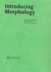 Introducing Morphology